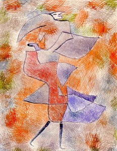 Diana en el viento de otoño. Paul Klee. 1921.