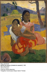 NAFEA faa ipoipo (¿Cuándo te casarás?). 1892. Paul Gauguin