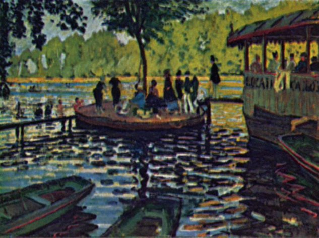 Claude Monet - La Grenouillére | Artelista.com