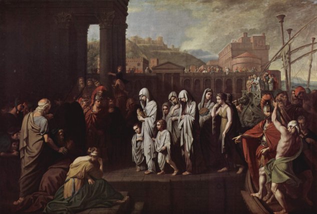  Agrippina landet in Brundisium mit der Asche des Germanicus
