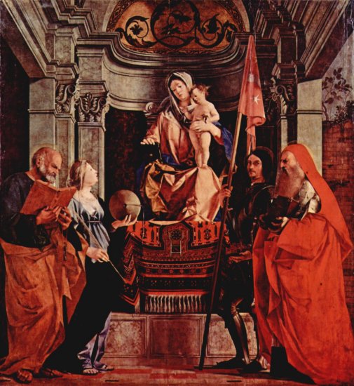  Altar der Santa Cristina al Tiverone, Haupttafel