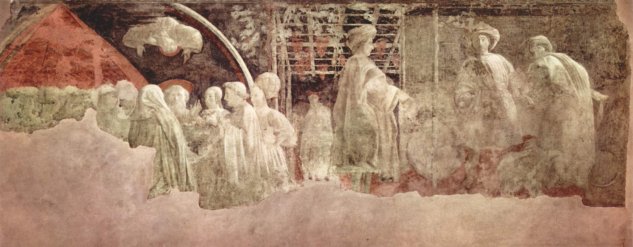  Alttestamentarischer Freskenzyklus zur Genesis im Kreuzgang von Santa Maria Novella in Florenz, Szene
