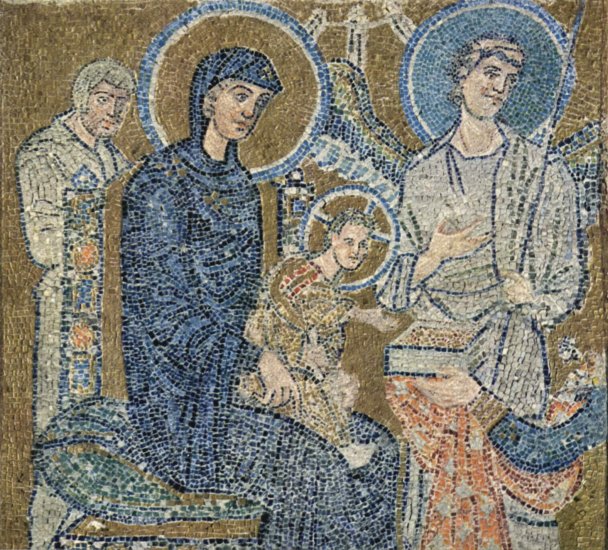  Anbetung der Heiligen Drei Könige, Detail
