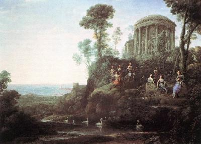 Apollo and the Muses on Mount Helion Parnassus WGA