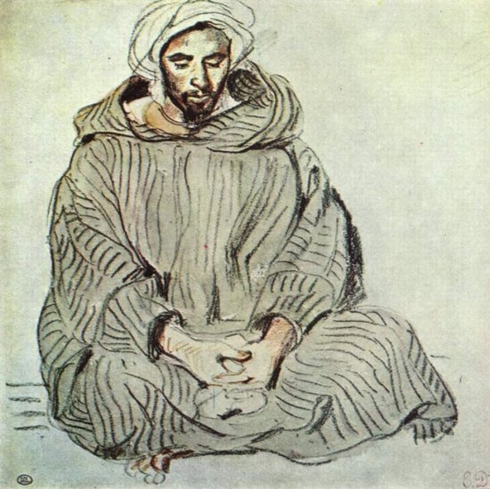 Árabe sentado en Tanger