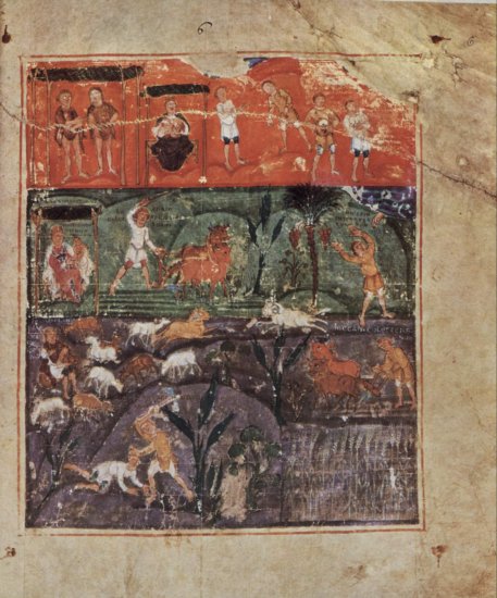  Ashburneham-Pentateuch-Manuskript, Szene