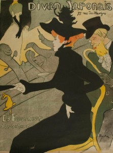 Divan Japonais. 1893. Toulouse- Lautrec