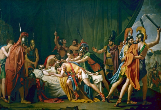 La muerte de Viriato. 1807. José de Madrazo.