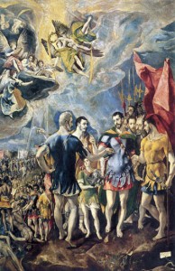 Martirio de San Mauricio. 1582. El Greco