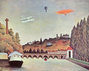 Vista del puente de Sèvres. 1908. Henri Rousseau