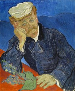 Doctor Gachet. 1890. Vincent van Gogh. Ejemplo de arte degenerado, fue adquirido por Goering