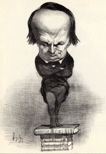 Víctor Hugo. 1849. Honoré Daumier