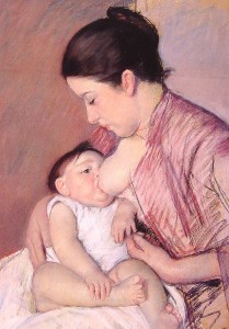 Maternidad. 1890. Mary Cassatt