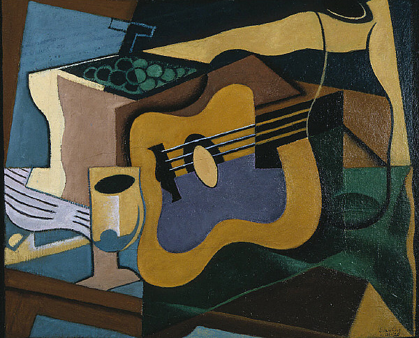 Naturaleza muerta con guitarra. 1920. Juan Gris