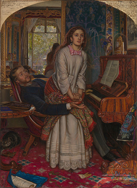 El despertar de la conciencia. 1853. William Holman Hunt