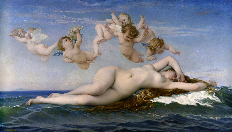 Nacimiento de Venus. 1863. Alexandre Cabanel