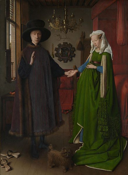 Retrato de los Arnolfini. 1434. Jan van Eyck
