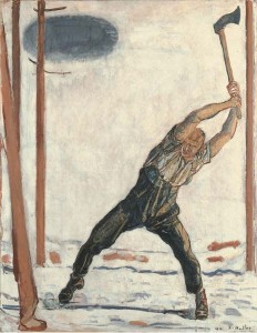 El leñador. 1910. Ferdinand Hodler