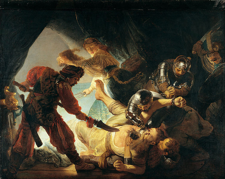 La ceguera de Sansón. 1636. Rembrandt