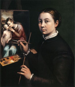 Autorretrato. 1556. Sofonisba Anguissola