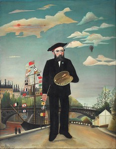 Autorretrato. 1890. Henri Rousseau