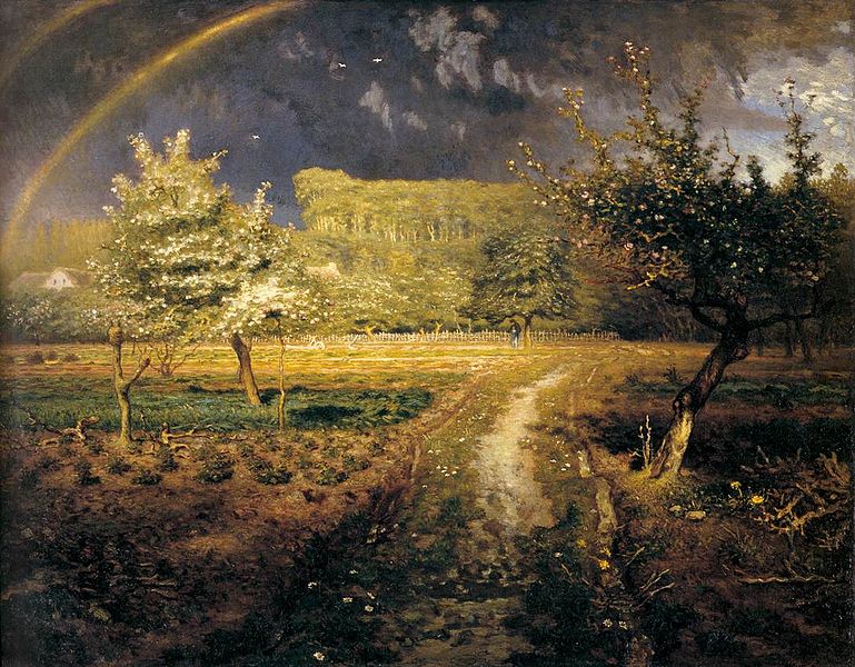 La Primavera. 1868- 1873. Jean- François Millet