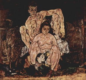 La familia. 1918. Egon Schiele