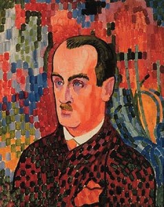 Retrato de Wilhelm Uhde. 1907. Robert Delaunay