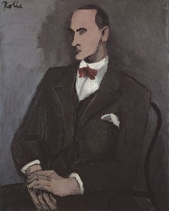 Retrato de Wilhelm Uhde. Hacia 1930. Helmut Kolle