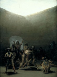 Corral de locos. 1794. Francisco de Goya