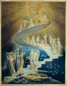 La Escalera de Jacob. 1805. William Blake