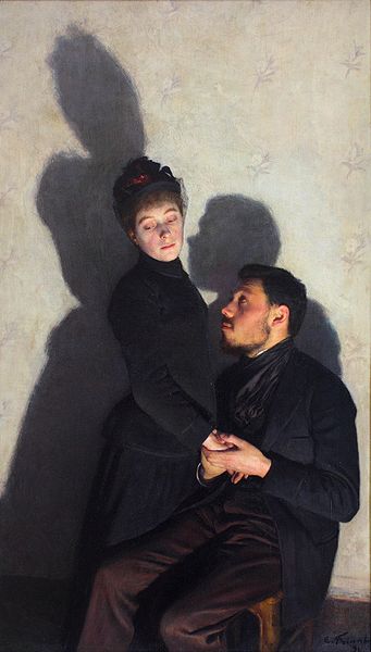 Sombras marcadas. 1891. Emile Friant