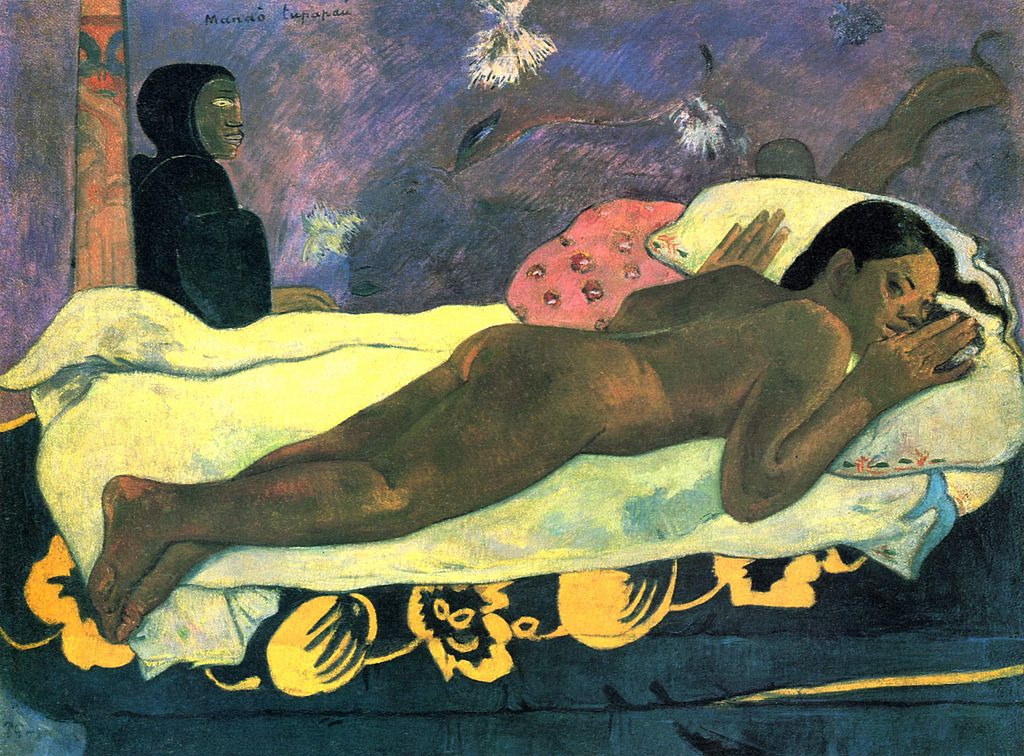 El espíritu de los muertos vela. 1892. Paul Gauguin
