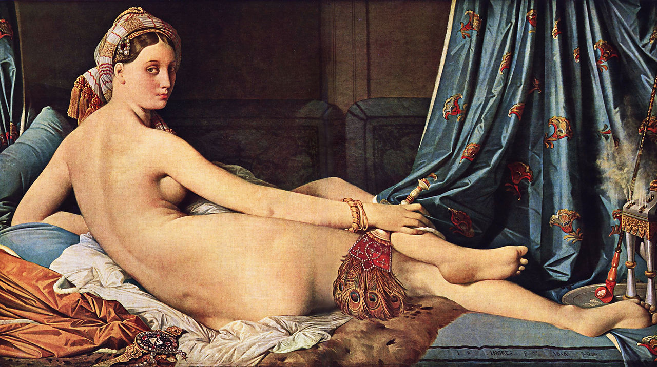 La Gran Odalisca. 1814. Ingres