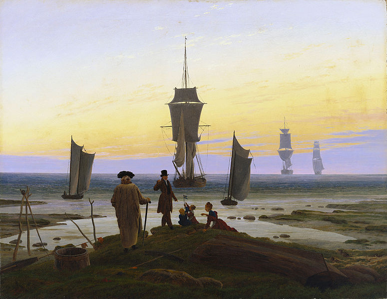Las tres edades de la vida. 1835. Caspar David Friedrich
