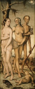 Las tres edades y la muerte. 1541- 1544. Hans Baldung