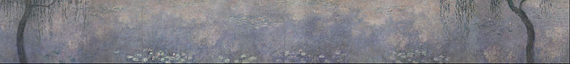 Nenúfares. Dos sauces. 1914- 1926. Claude Monet
