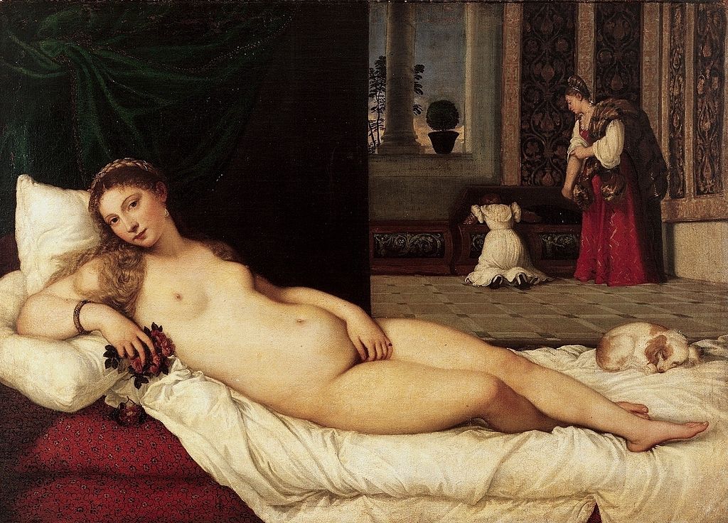 Venus de Urbino. 1526- 1538. Tiziano