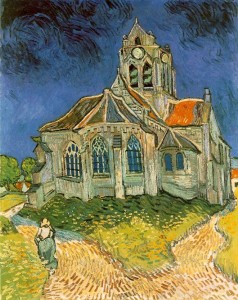 La Iglesia de Auvers sur Oise. 1890. Vincent van Gogh