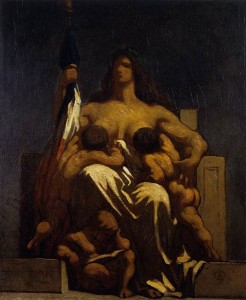 República. Hacia 1848. Honoré Daumier