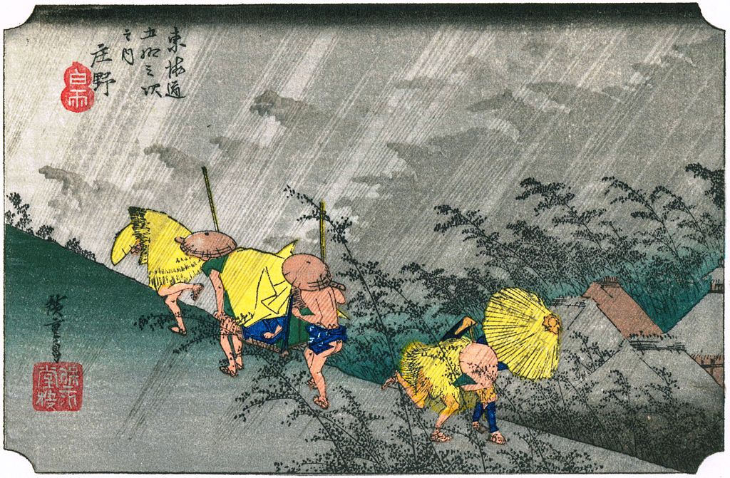 Ando Hiroshige: viajeros y sombras en el camino del Tokaido