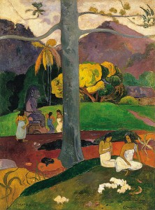 Mata Mua (Érase una vez). 1892. Paul Gauguin
