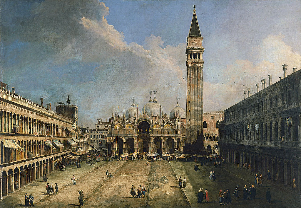 Plaza de San Marco. Hacia 1723- 1724. Canaletto