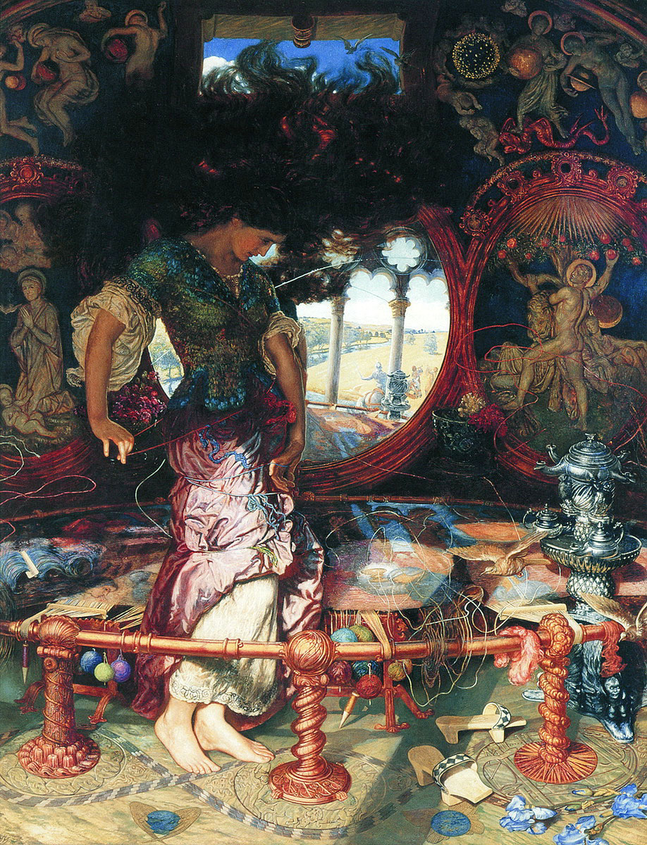 La dama de Shalott. 1905. William Holman Hunt