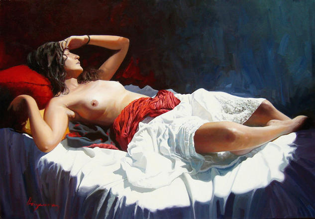 Siesta al sol, Jose Higuera.