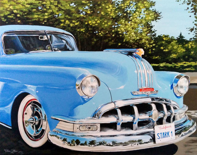 1950's Pontiac Chieftain, Tatiana Zappa. 