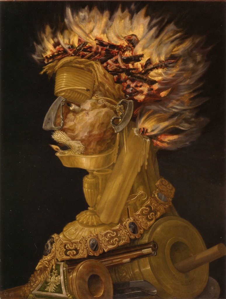 Fire (1566), Giuseppe Arcimboldo.