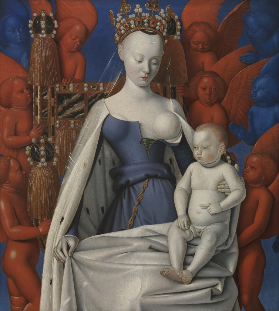 Madonna (1452), Jean Fouquet.