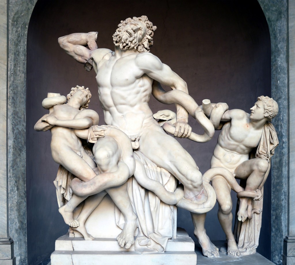 Laocoonte y sus hijos, Museos Vaticanos. 