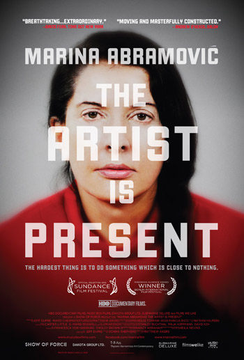 Marina Abramovic, The artist in present